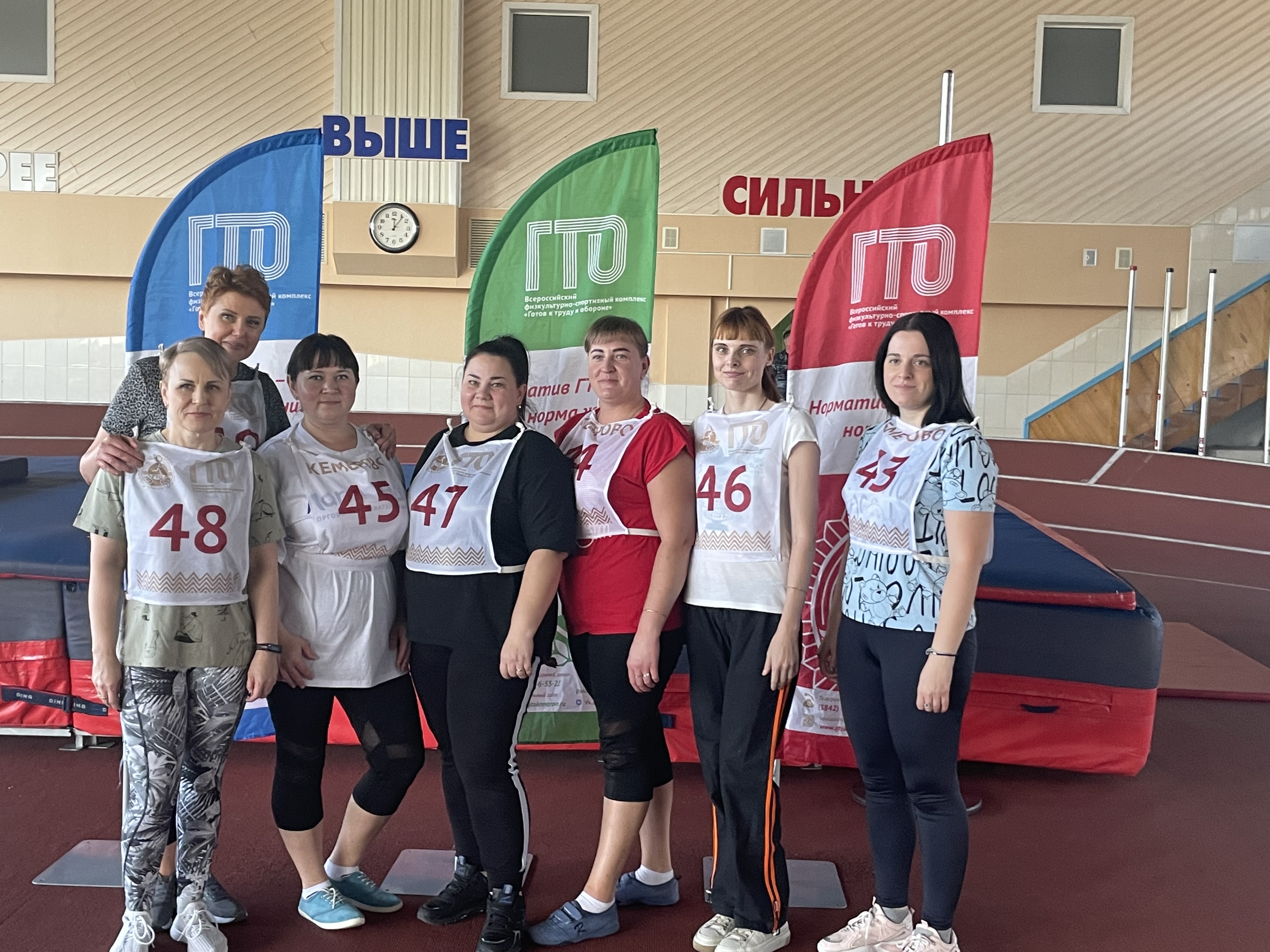 Воспитатели детского сада №140 г. Кемерово выполнили нормативы ГТО