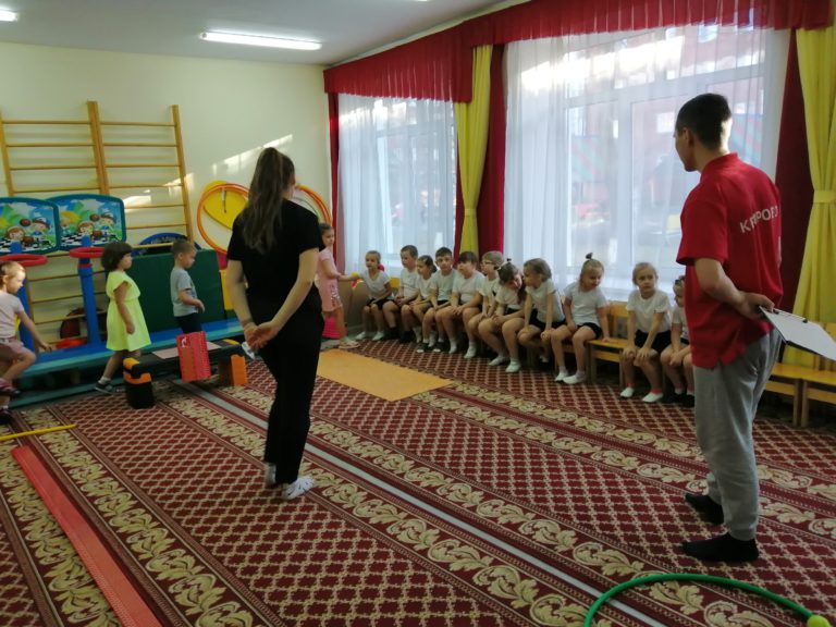 Воспитанники детского сада №43 г. Кемерово выполнили нормативы ГТО
