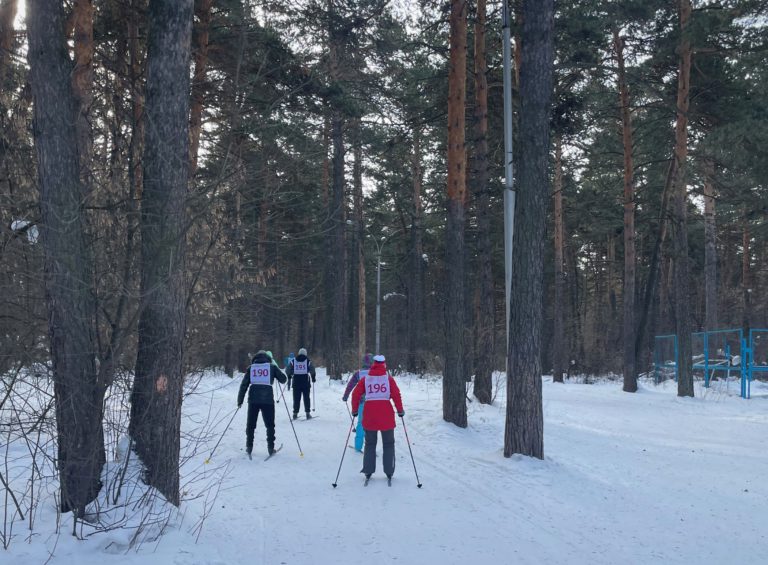 Соревнования по лыжным гонкам среди сотрудников прокуратуры Кемеровской области