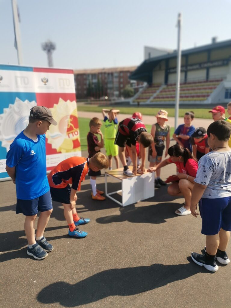 Юные спортсмены спортивной школы №1 города Кемерово выполнили нормативы ГТО
