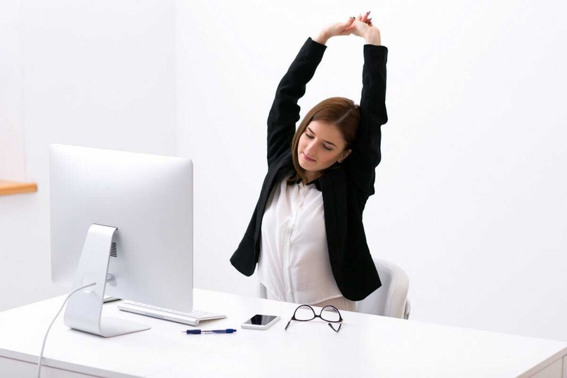 5 простых упражнений для офисных сотрудников