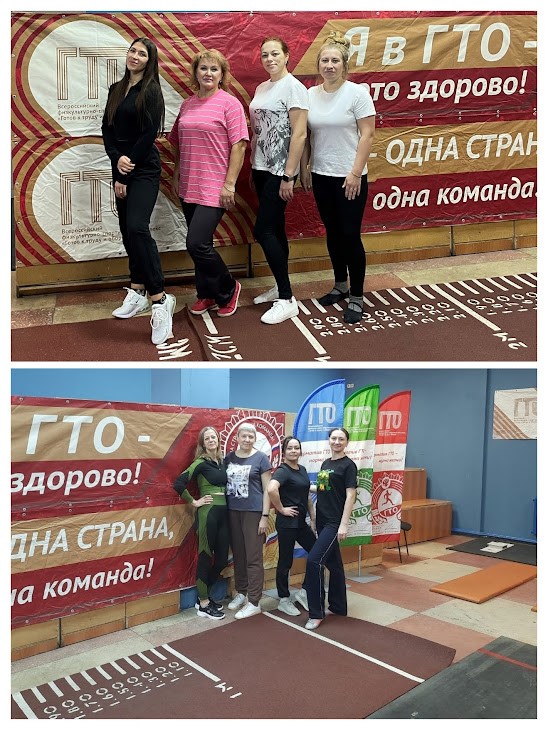 Воспитатели детского сада № 160 и № 32 выполняют нормативы ГТО