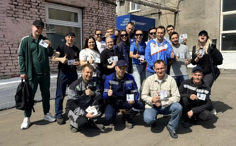 Значкисты ГТО в «Песпективных технологиях»