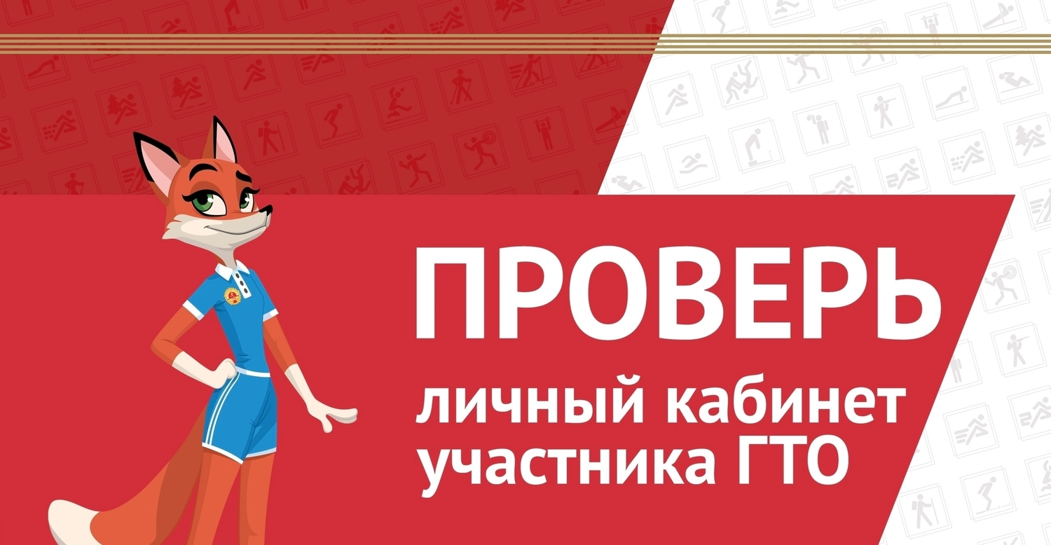 Проверь свой личный кабинет ГТО!