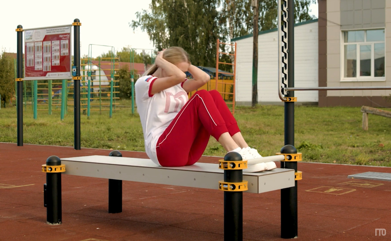 Движение ГТО. Порядок организации тестирования скоростно-силовых возможностей: Поднимание туловища из положения лежа на спине🏆