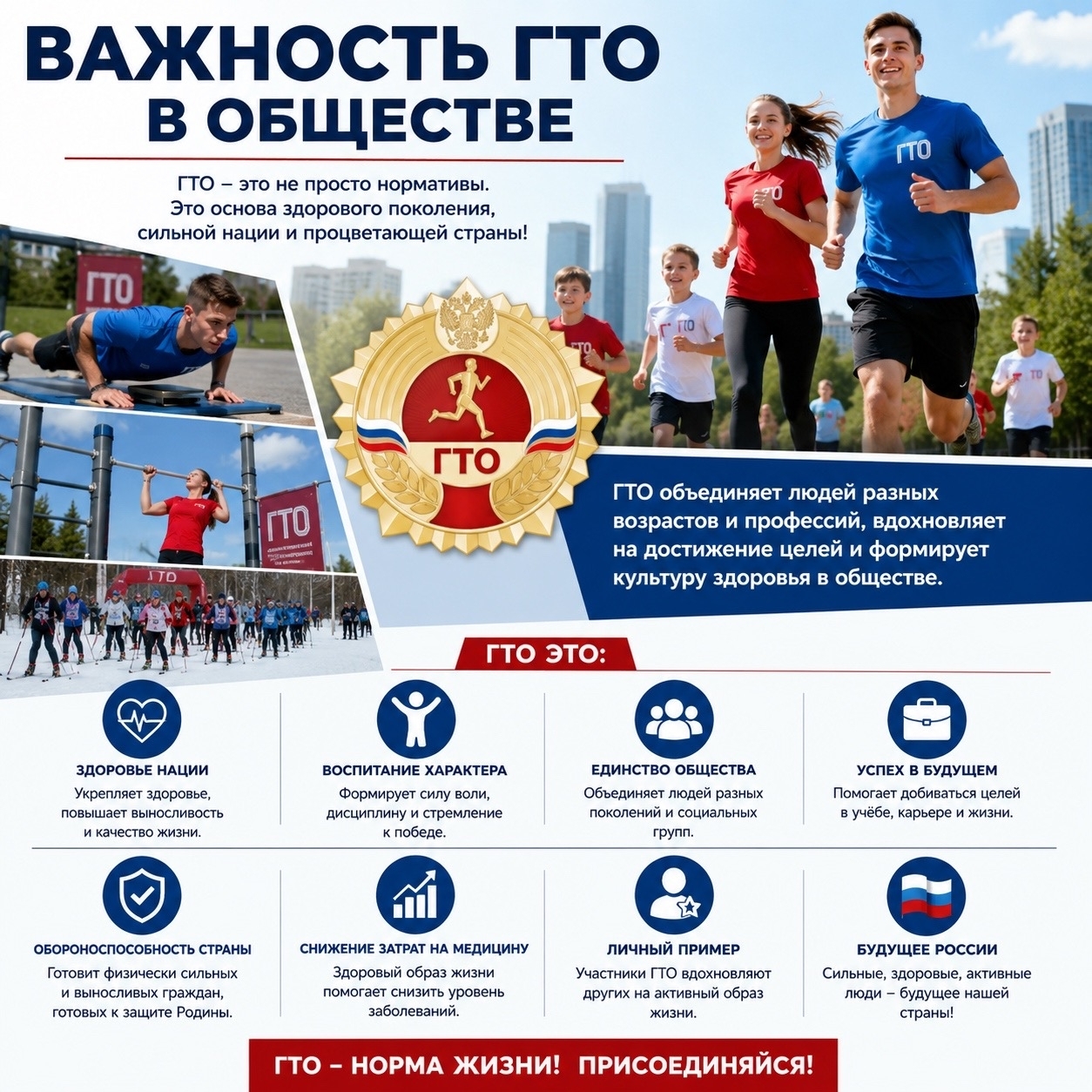 ❗ Важность ГТО в обществе